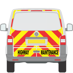 VW Transporter 2009 on Tailgate Full Height No Windows (VTRA007)